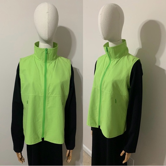 Lime Green Nylon Vest - Picture 6 of 17